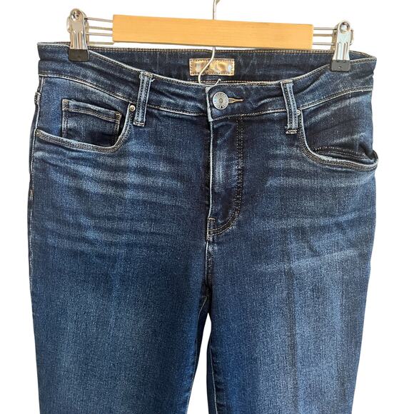 Kut From The Cloth Reese High Rise Fab Ab Ankle Straight Leg Jeans Blue Size 6 - Picture 5 of 9